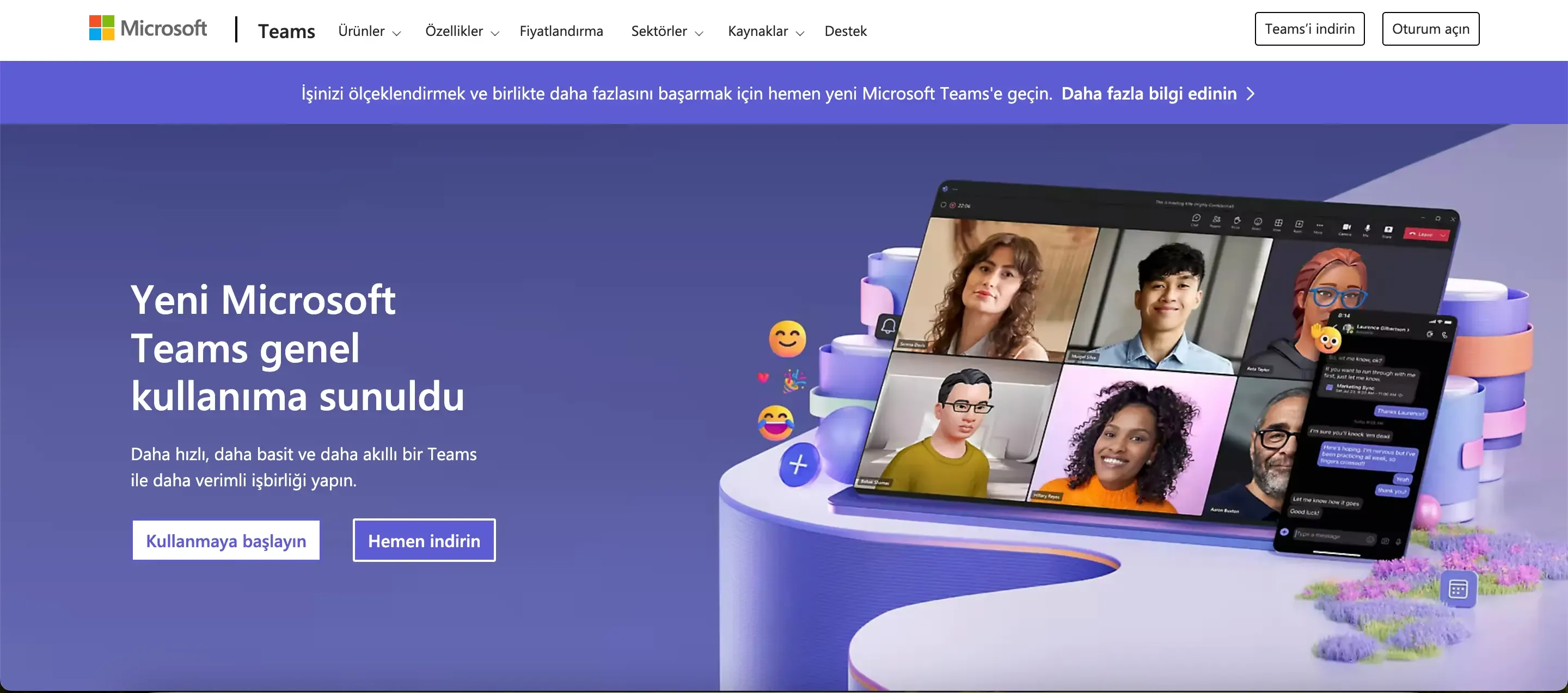 Erişim engelinde Discord benzeri uygulama olarak Microsoft Teams