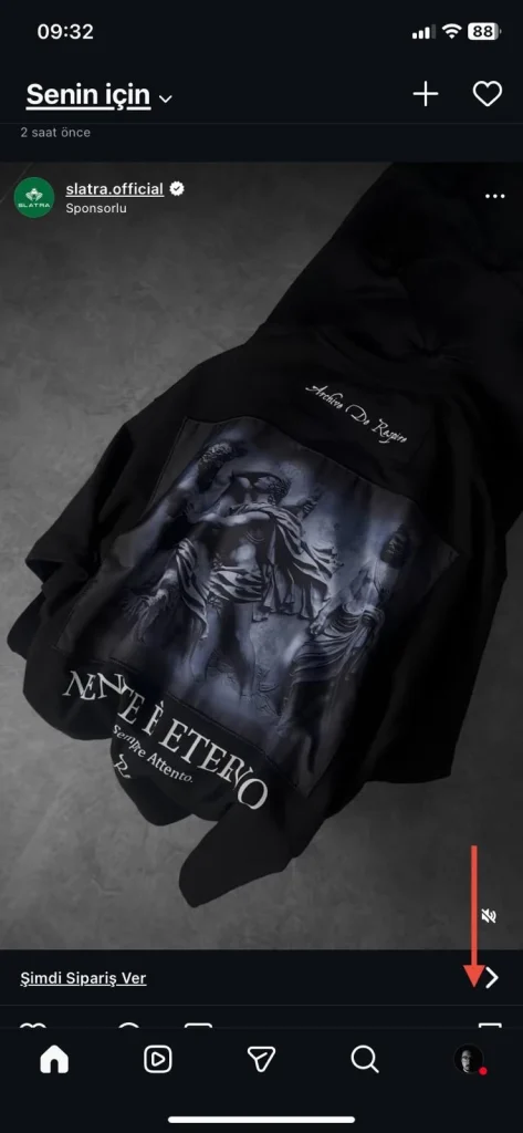 Instagram Siyah Profil Resmi siyah gözüküyor