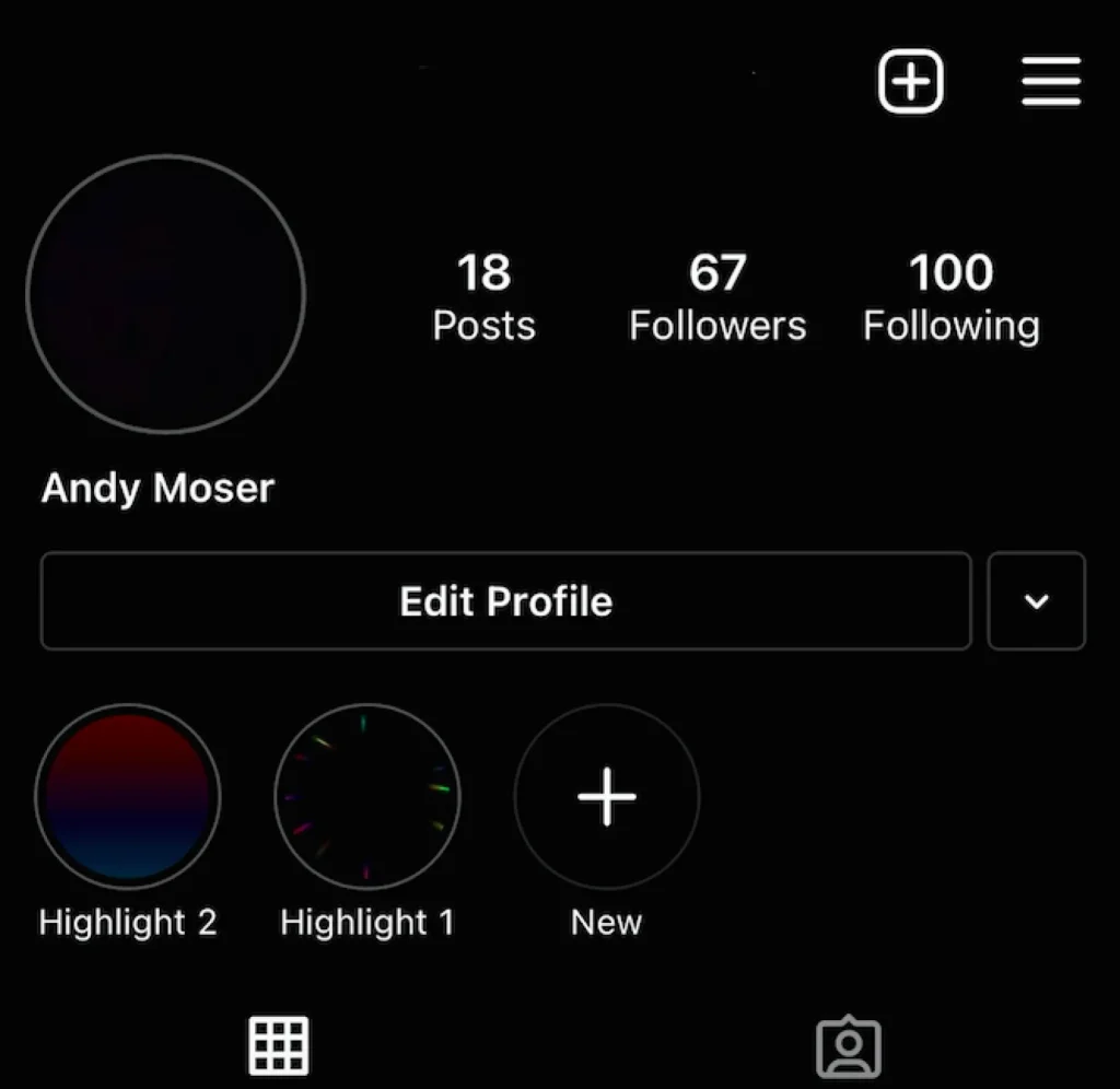 Instagram Siyah Profil Resmi Nedir?