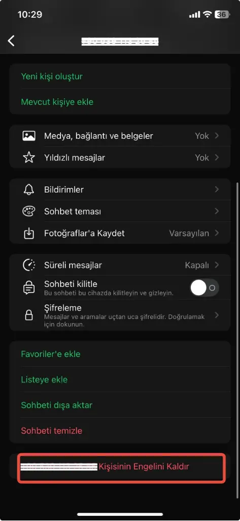 WhatsApp Engellenenler Listesi Nasıl Silinir?