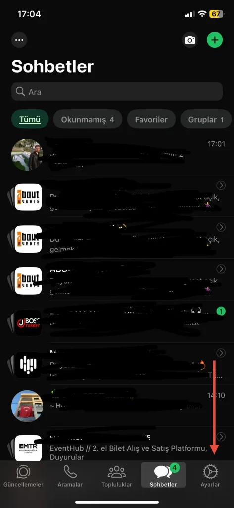 WhatsApp’ta Engellenen Kişiler Listesi Nerede?
