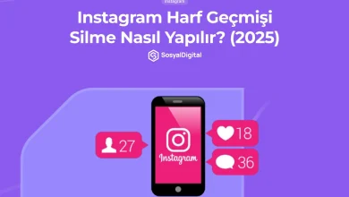 Instagram Harf Geçmişi Silme
