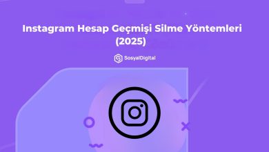 instagram hesap geçmişi silme