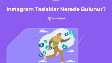 instagram taslaklar nerede