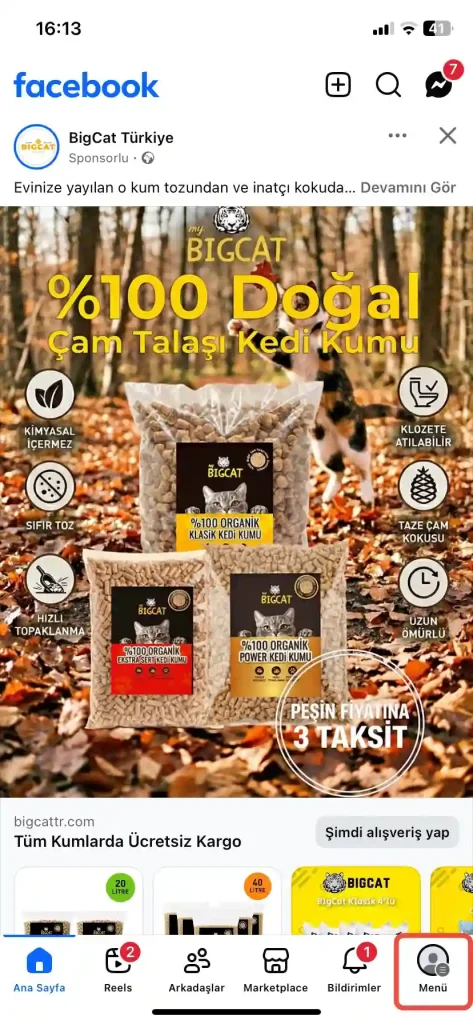 Facebook Profil Kilitleme (iPhone - Android)