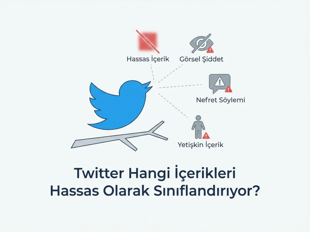 twitter hassas içerik uyarısı kapatma