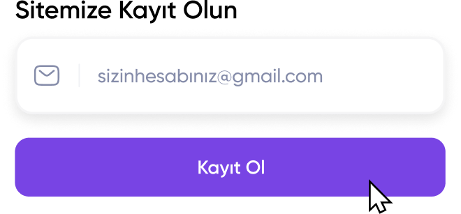 Sitemize Kayıt Olun