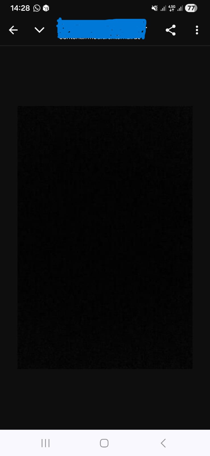 Instagram Siyah Profil Resmi siyah gözüküyor