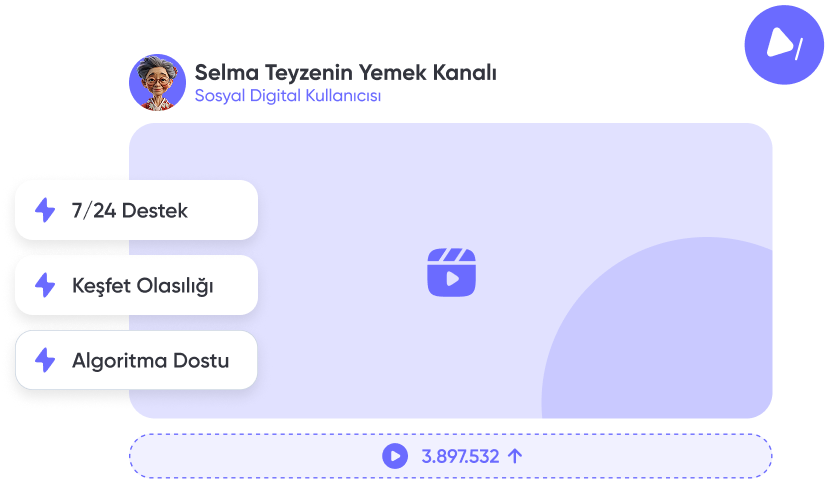 Organik Görünümlü TikTok İzlenme Satın Al, Doğal Büyü