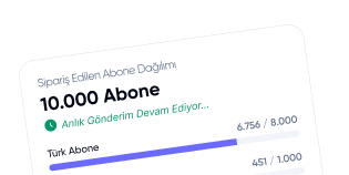 Hızlı Abone Artışı