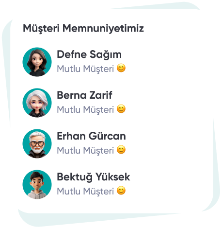 7/24 Destek ve Müşteri Memnuniyeti