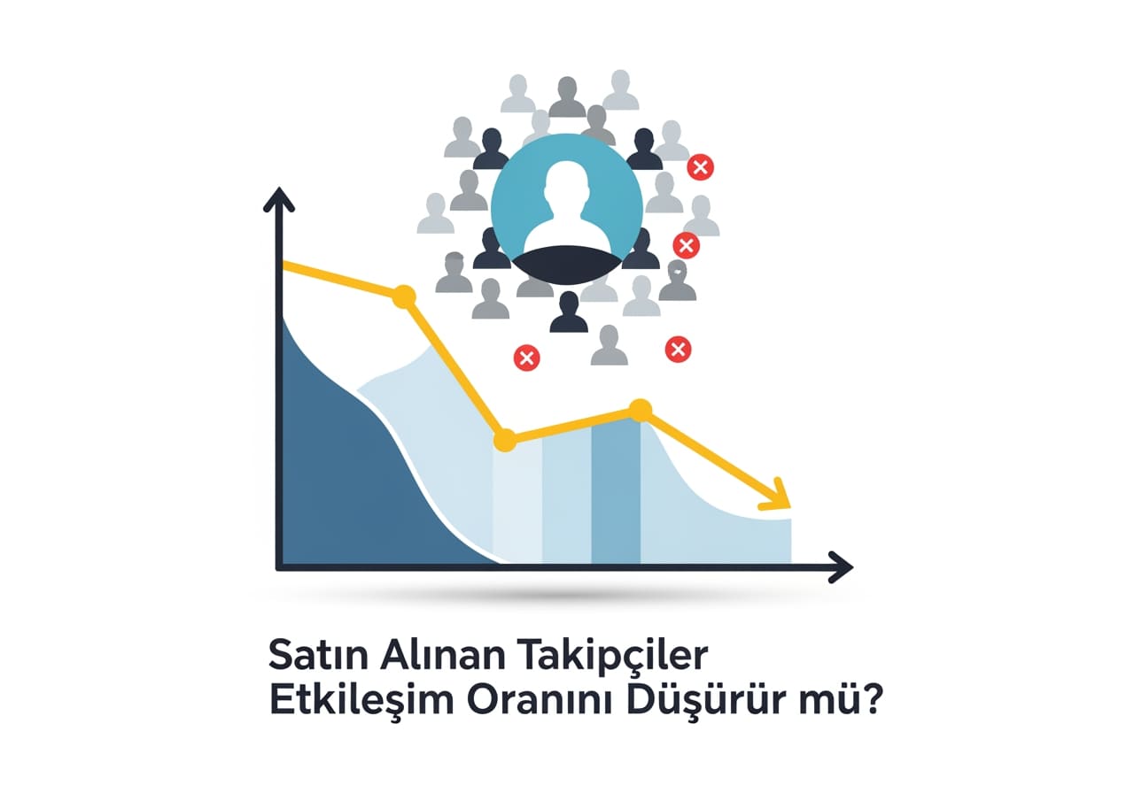 Satın Alınan Takipçiler Etkileşim Oranını Düşürür mü?