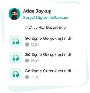 7/24 Müşteri Desteği