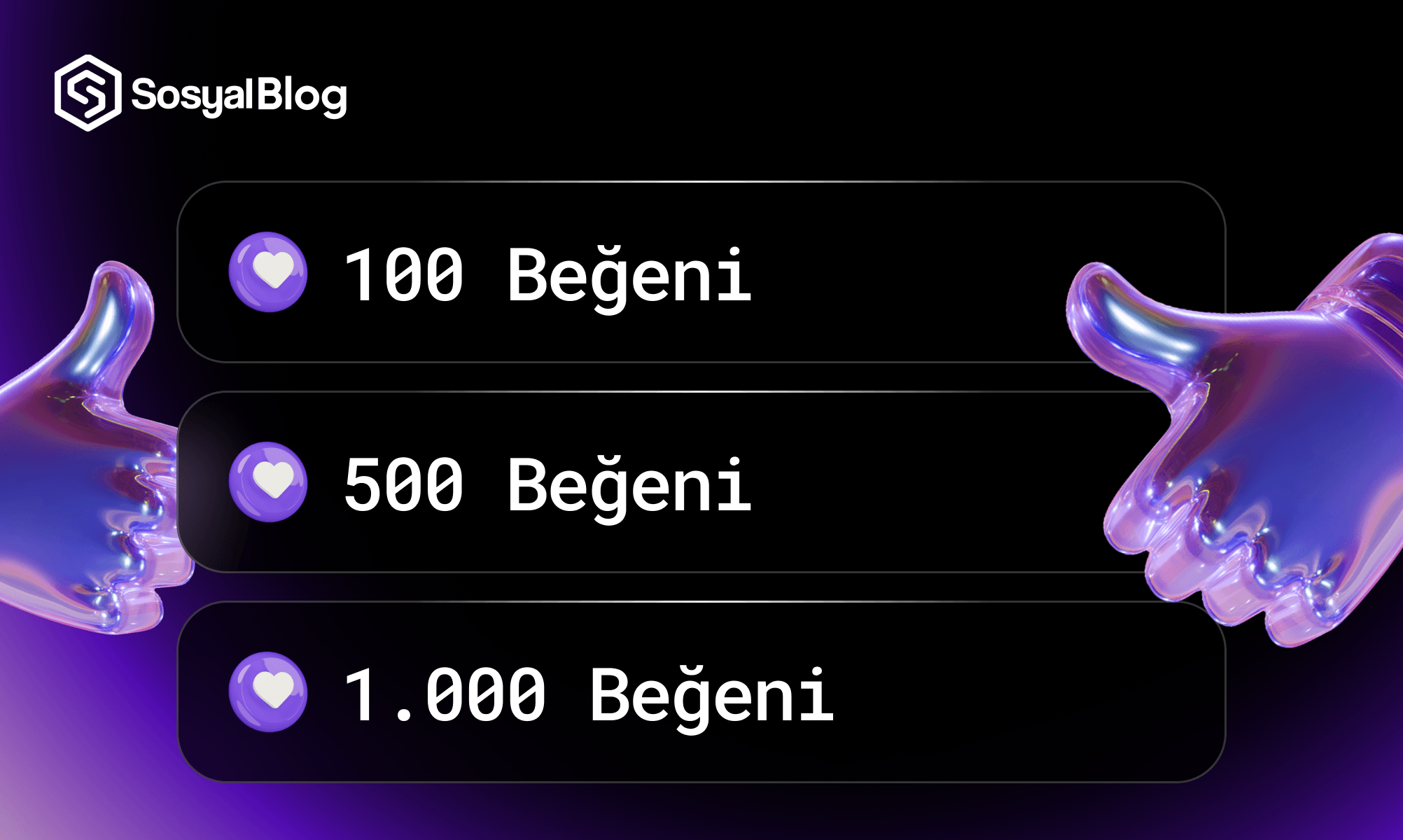 TikTok Beğeni Paketleri 2026 – Güncel Fiyat Tablosu